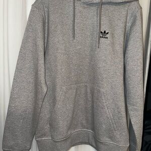 Adidas Men's Gray Hoodie